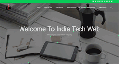 Desktop Screenshot of indiatechweb.com