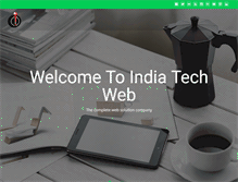 Tablet Screenshot of indiatechweb.com
